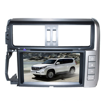 2DIN Car DVD Player Fit for Toyota Prado 2011-2013 with Radio Bluetooth TV Stereo GPS Navigation System